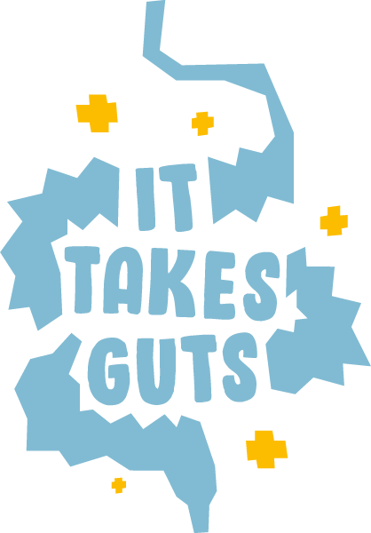 It takes guts