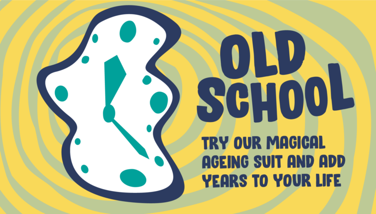 Old School: Try our magical ageing suit and add years to your life.